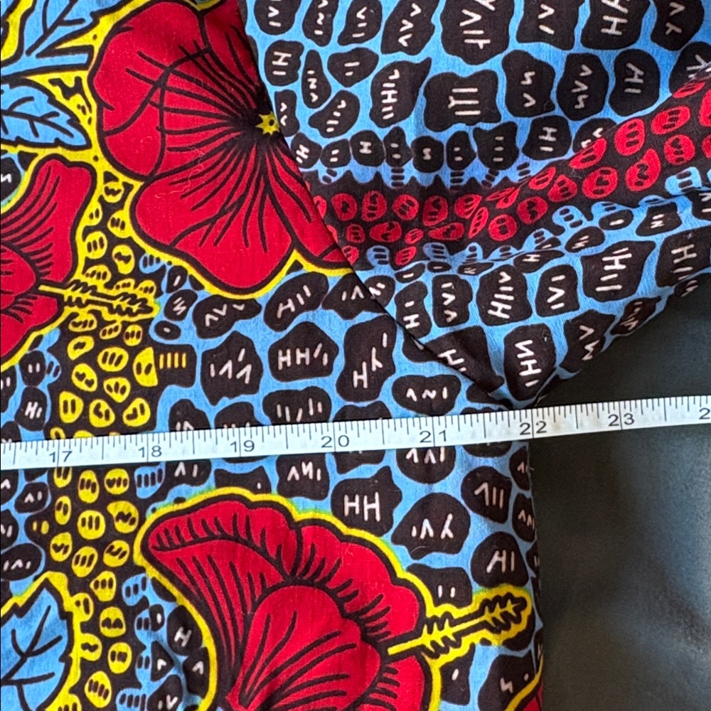 Vibrant Floral and African Style Print Bomber Jacket - Picture 6 of 10